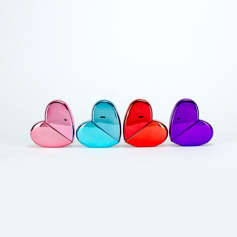 Frascos perfume Corazón boca de grafar